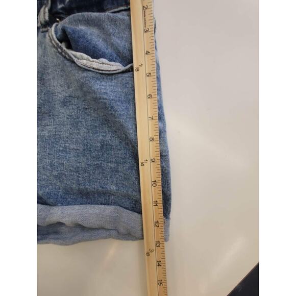 Womens Wild Fable Shorts Size 14 Highest Rise Denim Jean - Picture 5 of 8